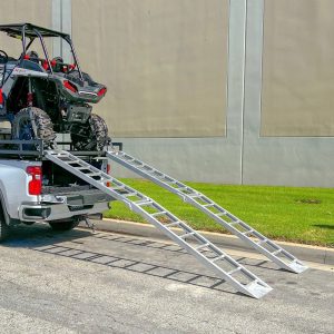 12′ Aluminum FOLDING UTV ramps ( PAIR )