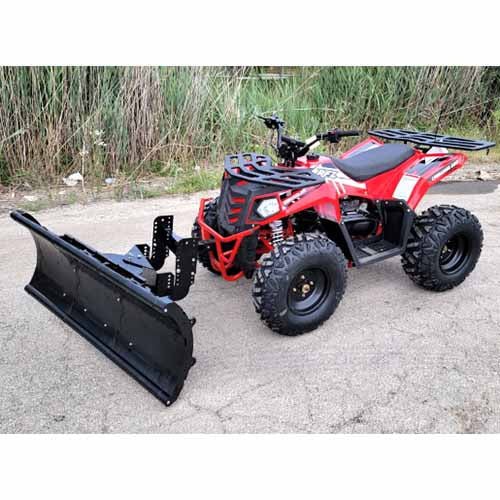 200cc ATV With Snow Plow Auto. w/Reverse 200 Quad Four Wheeler & Plow