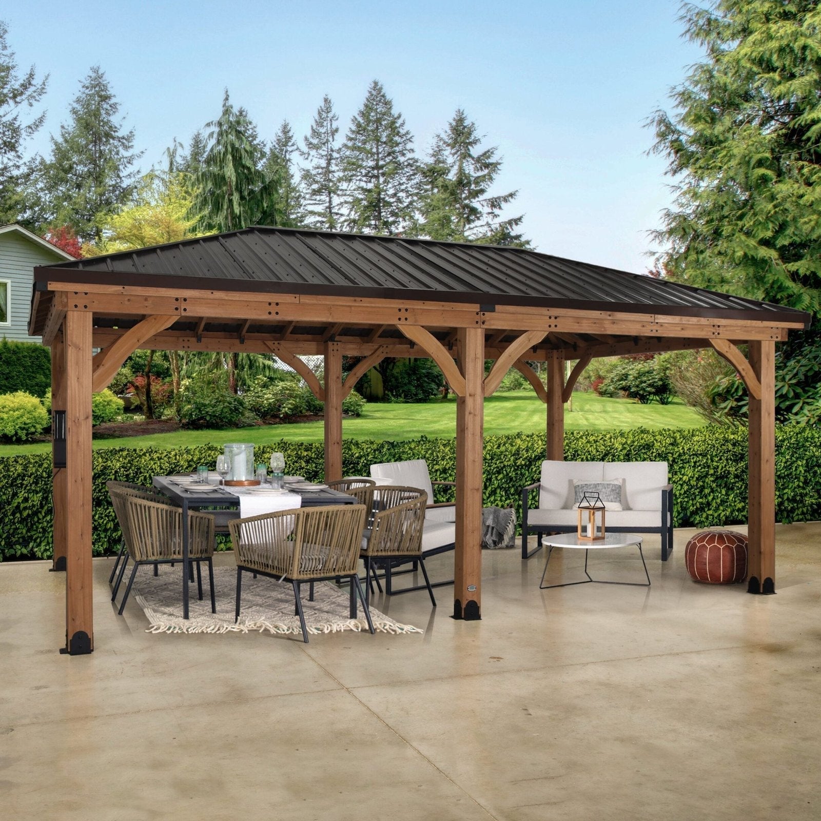 20×12 Barrington Gazebo/Carport