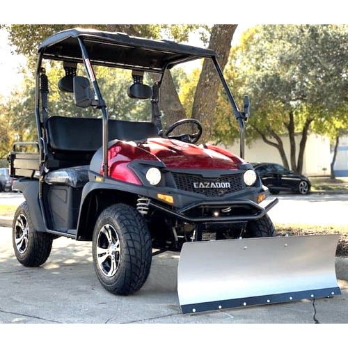 400cc 4×4 UTV With Snow Plow & VX Dump Bed Gas Golf Cart Utility Vehicle Snow Master VX ATV