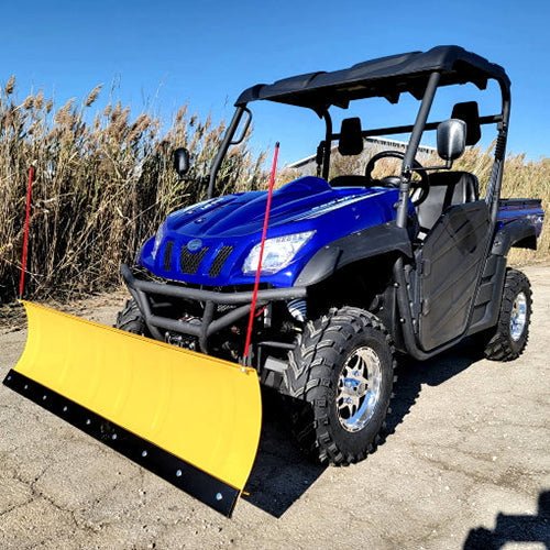 650cc 4×4 UTV Utility Vehicle With Snow Plow & Disc Brakes – ATV Comrade 650 – BLUE