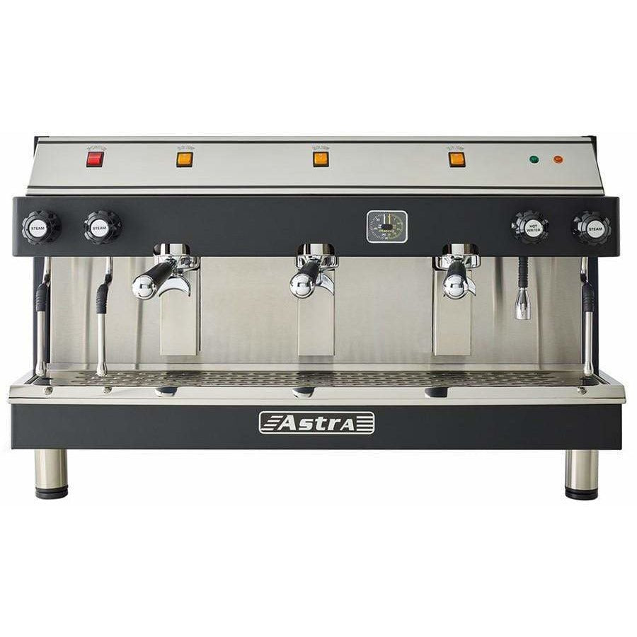 Astra MEGA III Semi-Automatic 3 Group Commercial Espresso Machine