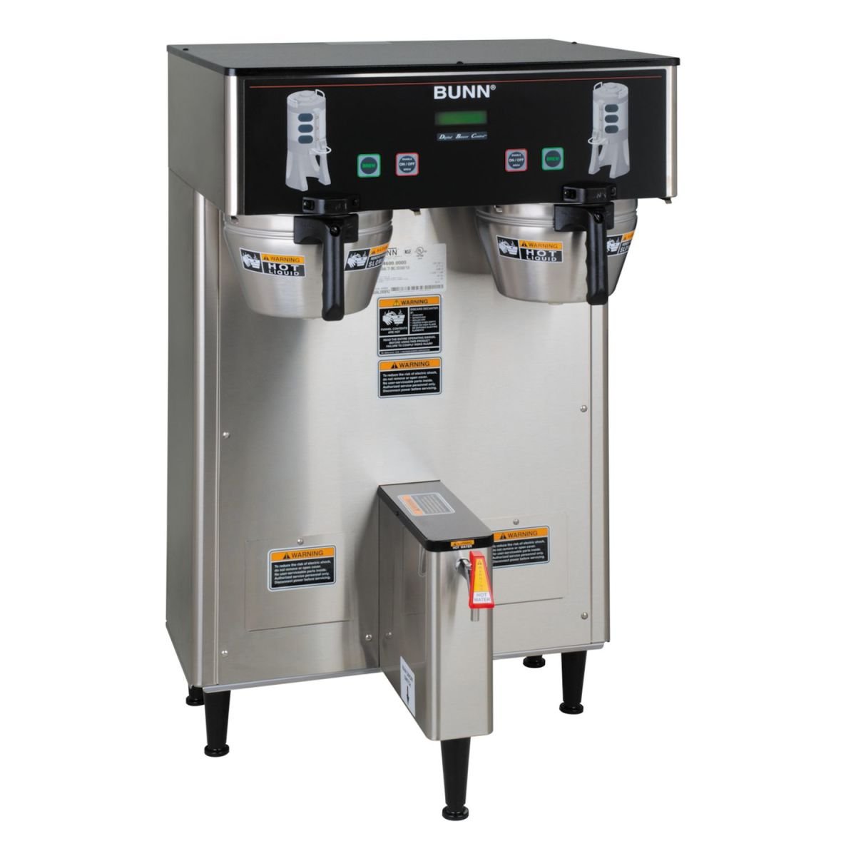 BUNN Dual BrewWISE ThermoFresh DBC 120/240V Brewer w/Funnel Locks 34600.0000
