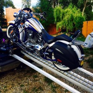 Cruiser Ramp Electric Motorcycle Truck Lift