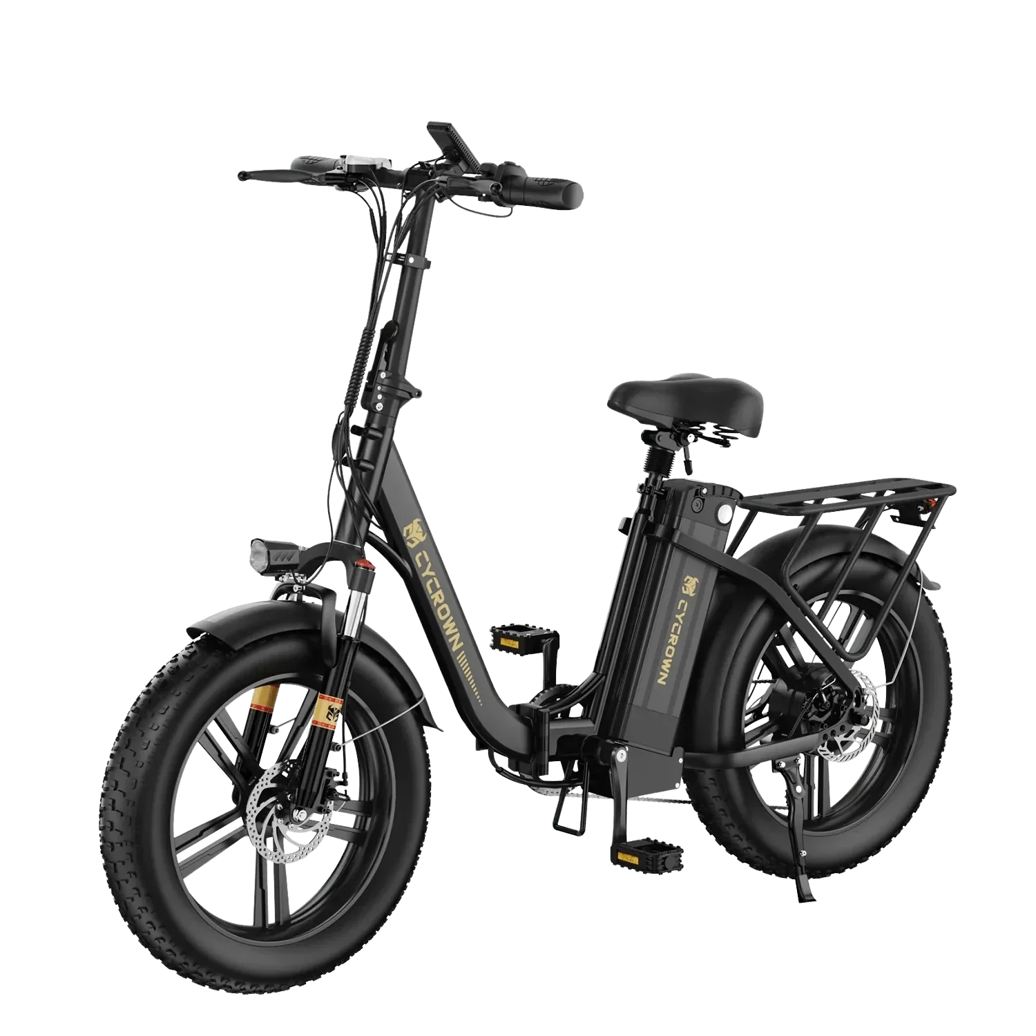 CYCROWN EBIKE FREE 500W (750W max power) | 75 Miles (125KM) Long Range | 20MPH (32KM/H) Maximum Speed – Financing Available!