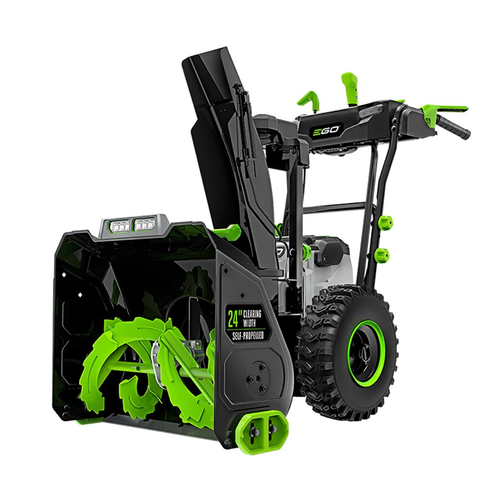 EGO Power+ Power SNT2405 24 in. Two stage 56 V Battery Snow Blower Kit (Battery & Charger) W/ TWO 7.5 AH BATTERIES