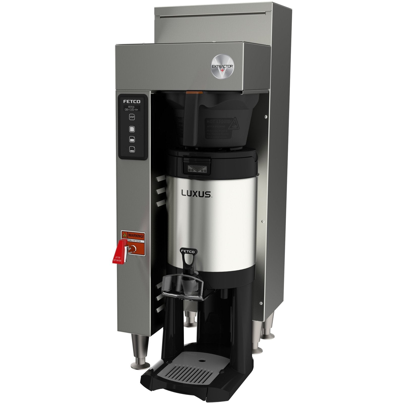Fetco CBS-1151-V+ Single Station Coffee Brewer 2×3.0 kW/208-240V E115151