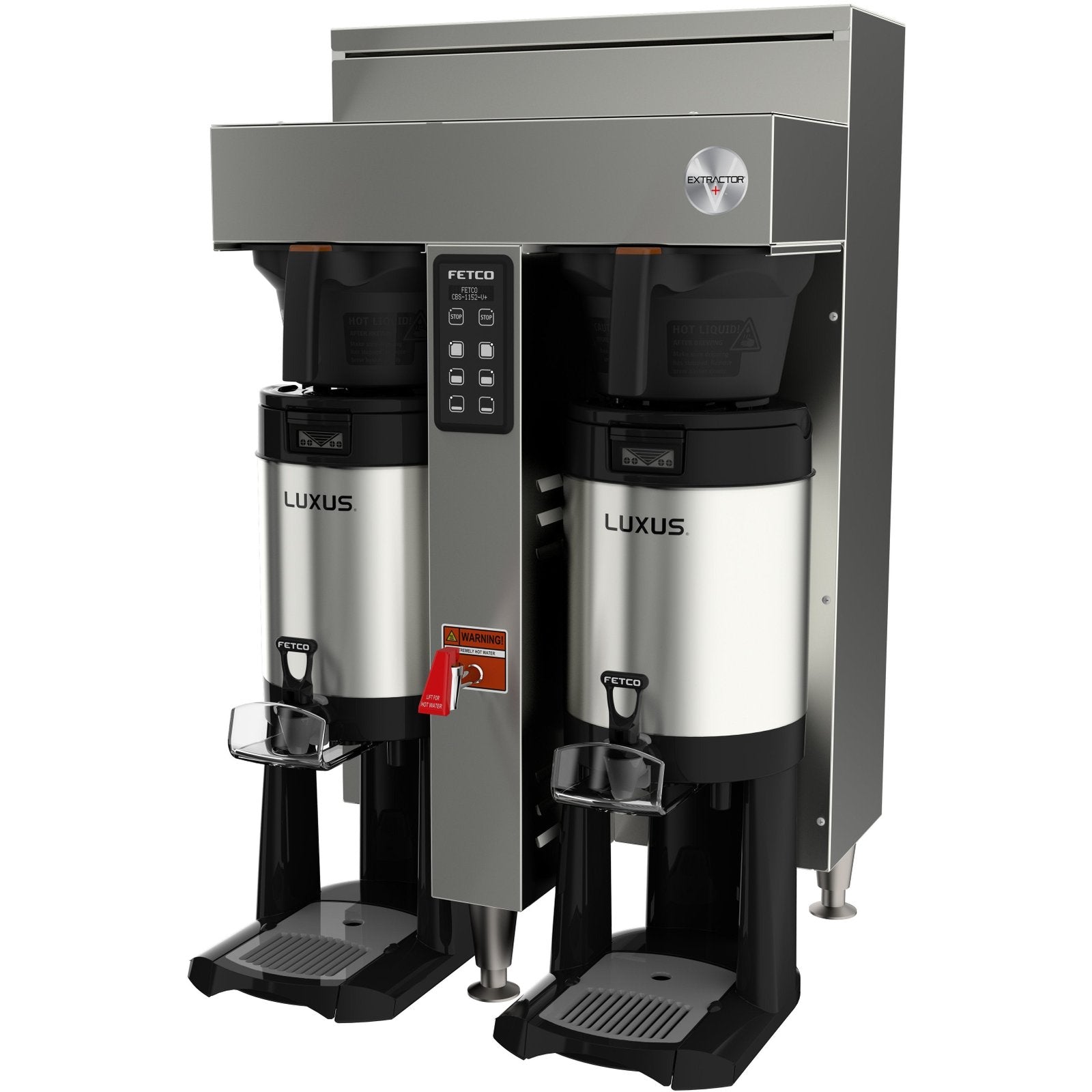 Fetco CBS-1152-V+ Twin Station Coffee Brewer 2×3.0 kW/3×3.0 kW E115251