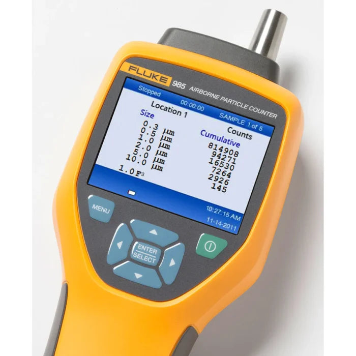 Fluke 985 6-CH Portable Indoor AIR Particle Counter