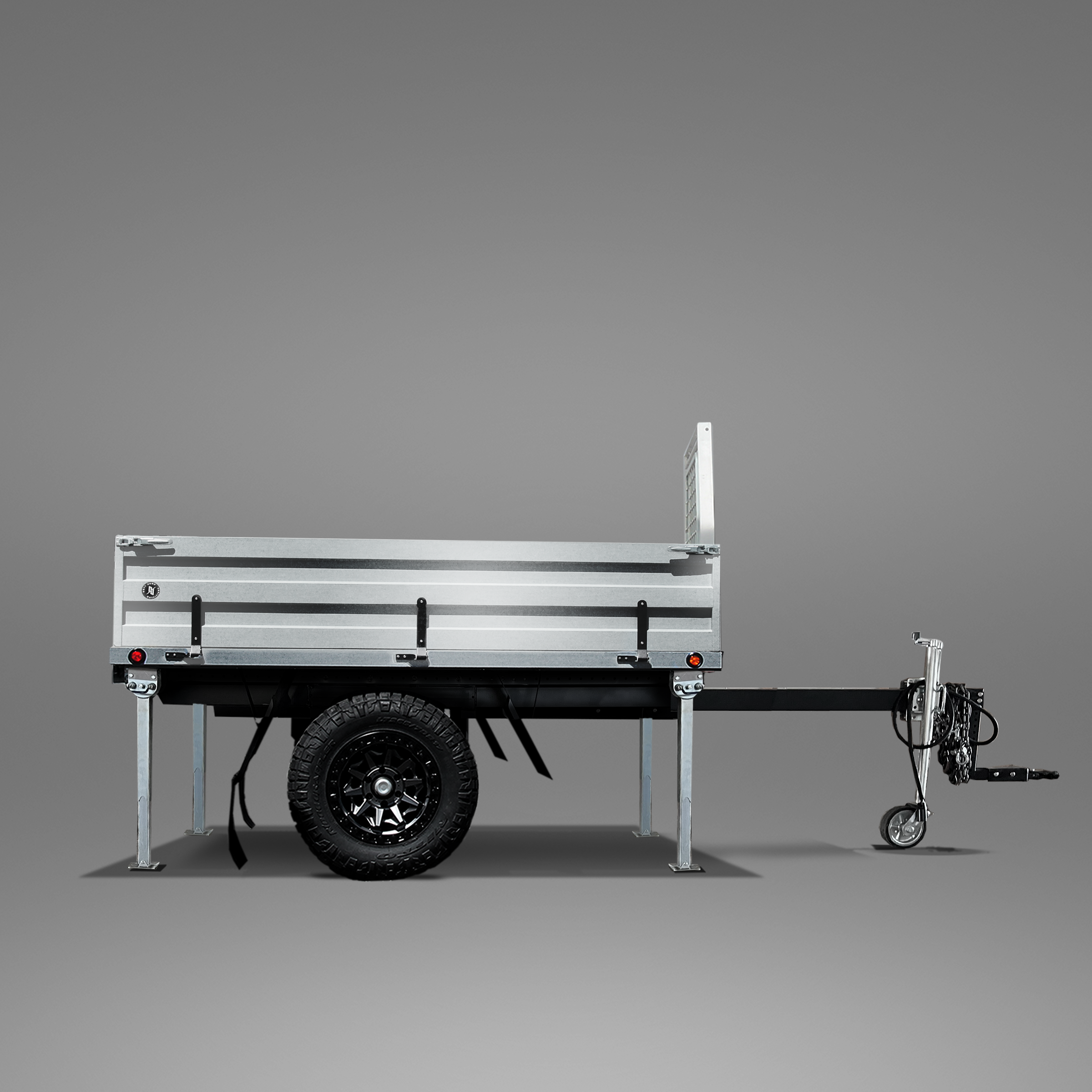 Full-Size Regular Aluminum Overland Trailer