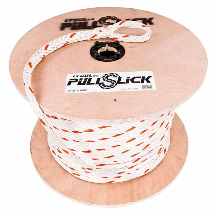 iTOOLco PS916-300 Pull Slick Rope, 9/16″ x 300′ L
