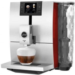 Jura Ena 8 Super Automatic Espresso Machine – Sunset Red