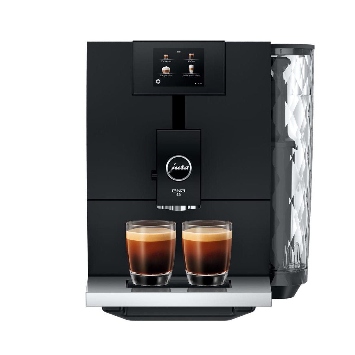 Jura ENA 8 Superautomatic Espresso Machine – Full Metropolitan Black