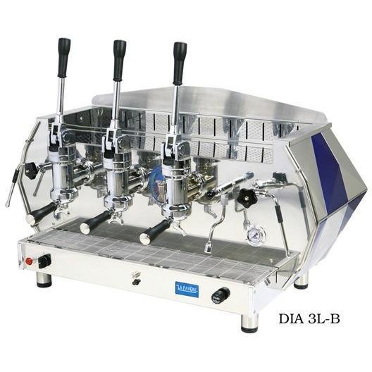 La Pavoni Commercial 3 group lever 22.5 liter boiler 3L-R/B