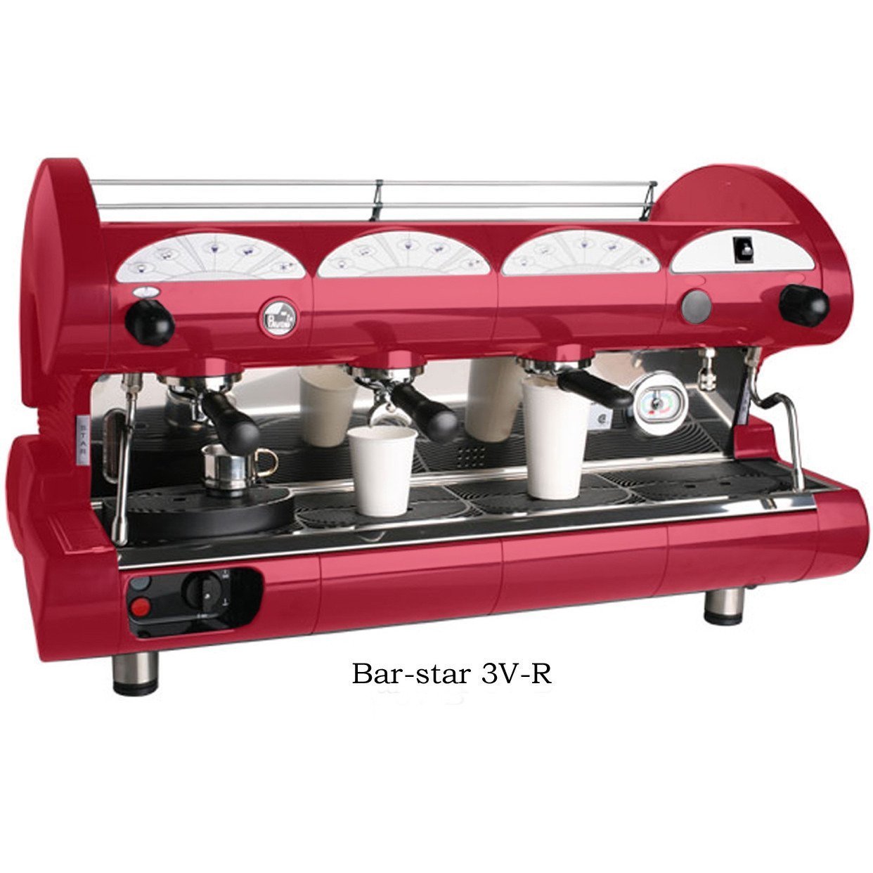 La Pavoni Commercial Volumetric Espresso Machine BAR-STAR 3V