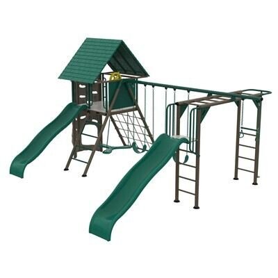 Lifetime Big Stuff Deluxe Swing Set (Earthtone)