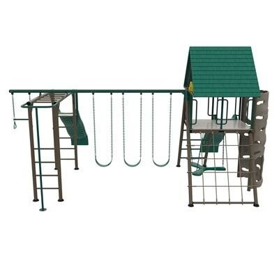 Lifetime Big Stuff Deluxe Swing Set (Earthtone)