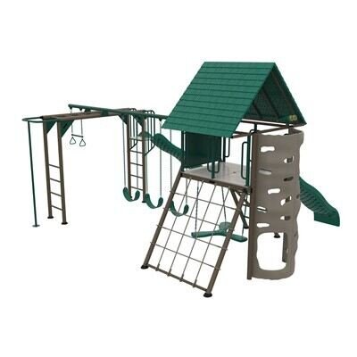 Lifetime Big Stuff Deluxe Swing Set (Earthtone)