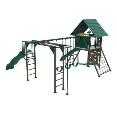Lifetime Big Stuff Deluxe Swing Set (Earthtone)