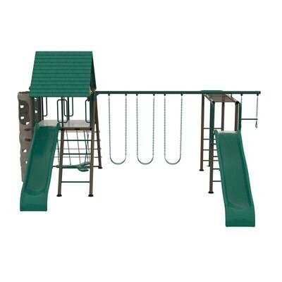 Lifetime Big Stuff Deluxe Swing Set (Earthtone)