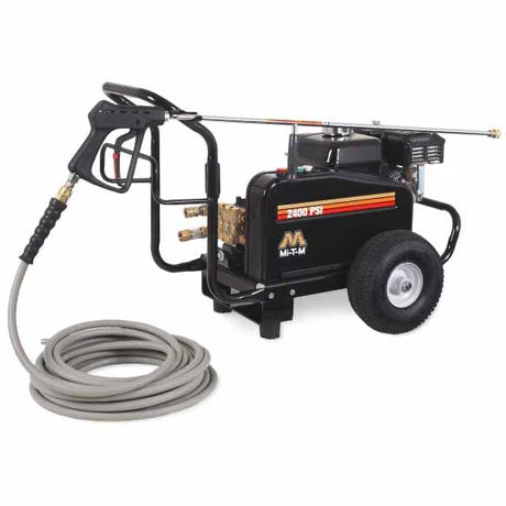 Mi-T-M JCW-2403-0MHB JCW Series Gasoline Belt Drive Cold Water Pressure Washer