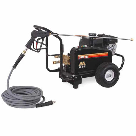 Mi-T-M JCW-2403-0MRB JCW Series Gasoline Belt Drive Cold Water Pressure Washer