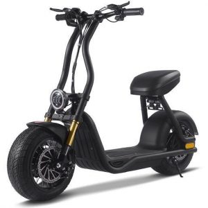 MotoTec Diablo 48v 1000w Lithium Electric Scooter – Black