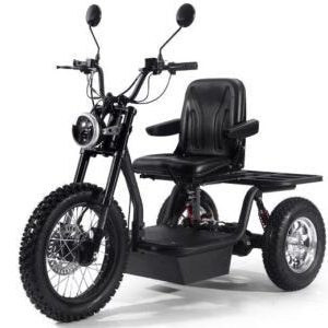 MotoTec Electric Trike 60v 1800w Black