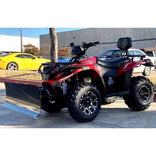 MSA 300cc 4×4 ATV With Snow Plow UTV – Utility Style Vehicle Four Wheel Drive – Red