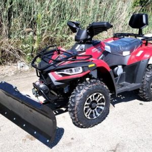 MSA 300cc 4×4 ATV With Snow Plow UTV – Utility Vehicle Four Wheel Drive – Red