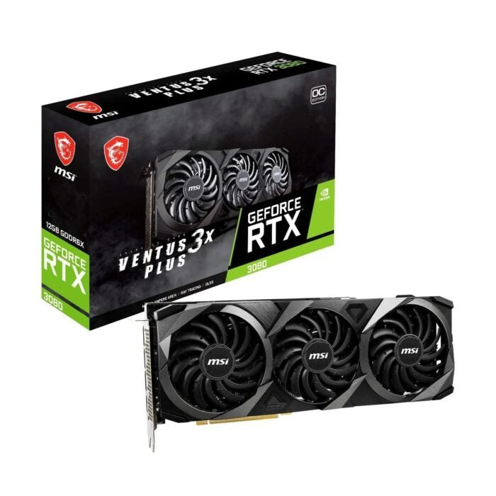 MSI GeForce RTX 3080 Ventus 3X Plus 12GB OC GPU