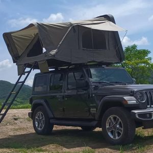 Next Jump Aluminum Fold-Out  Roof Top Tent (Sleeps 4)