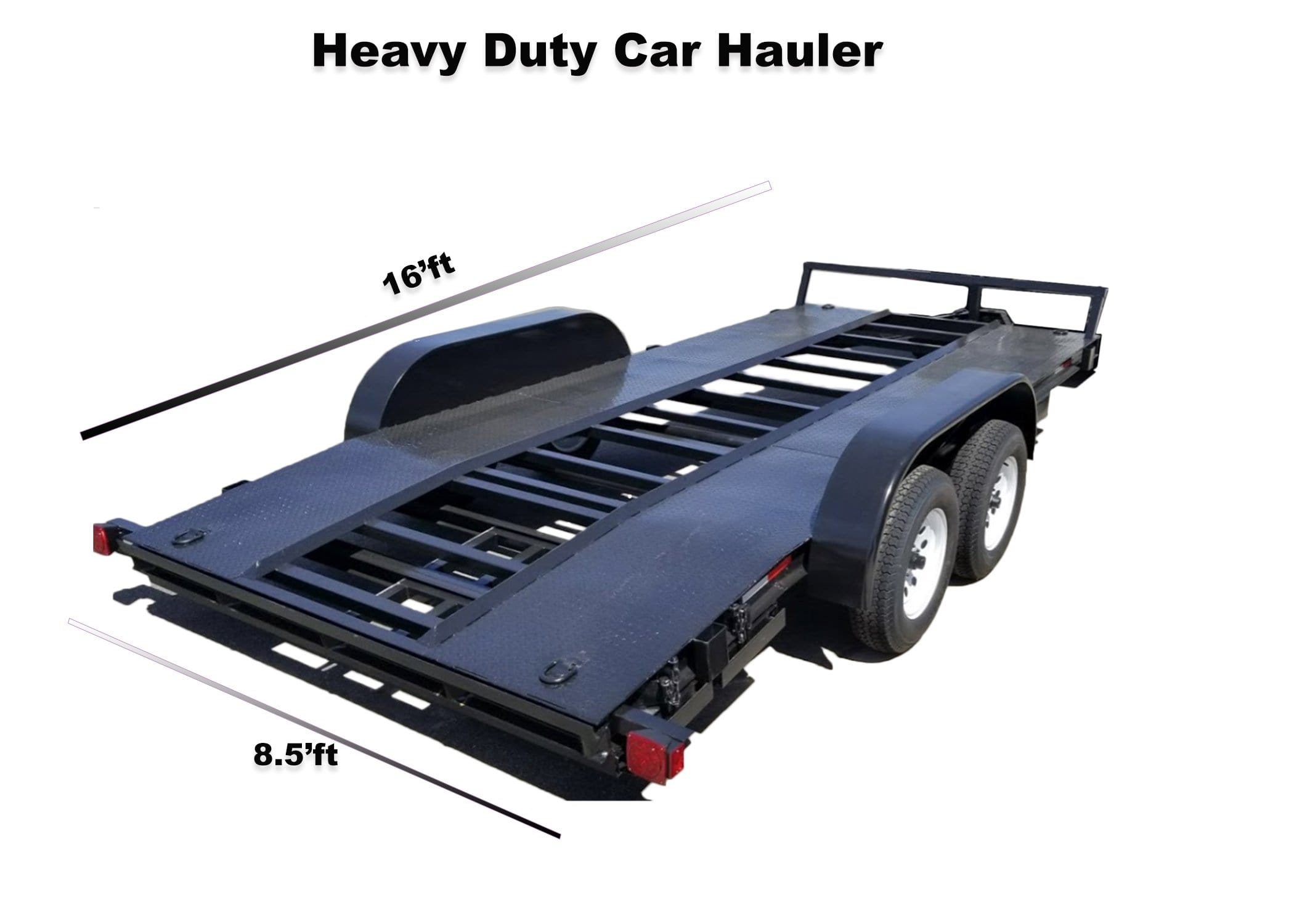 Open Deck Car Trailer