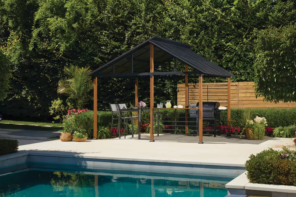 Outdoor Patio 10×12 Hard Top Gazebo