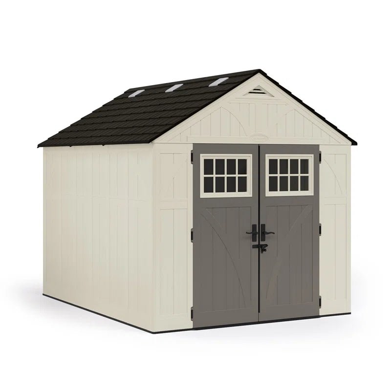 Outdoor Vanilla 8 Ft. W X 10 Ft. D Resin Storage Shed