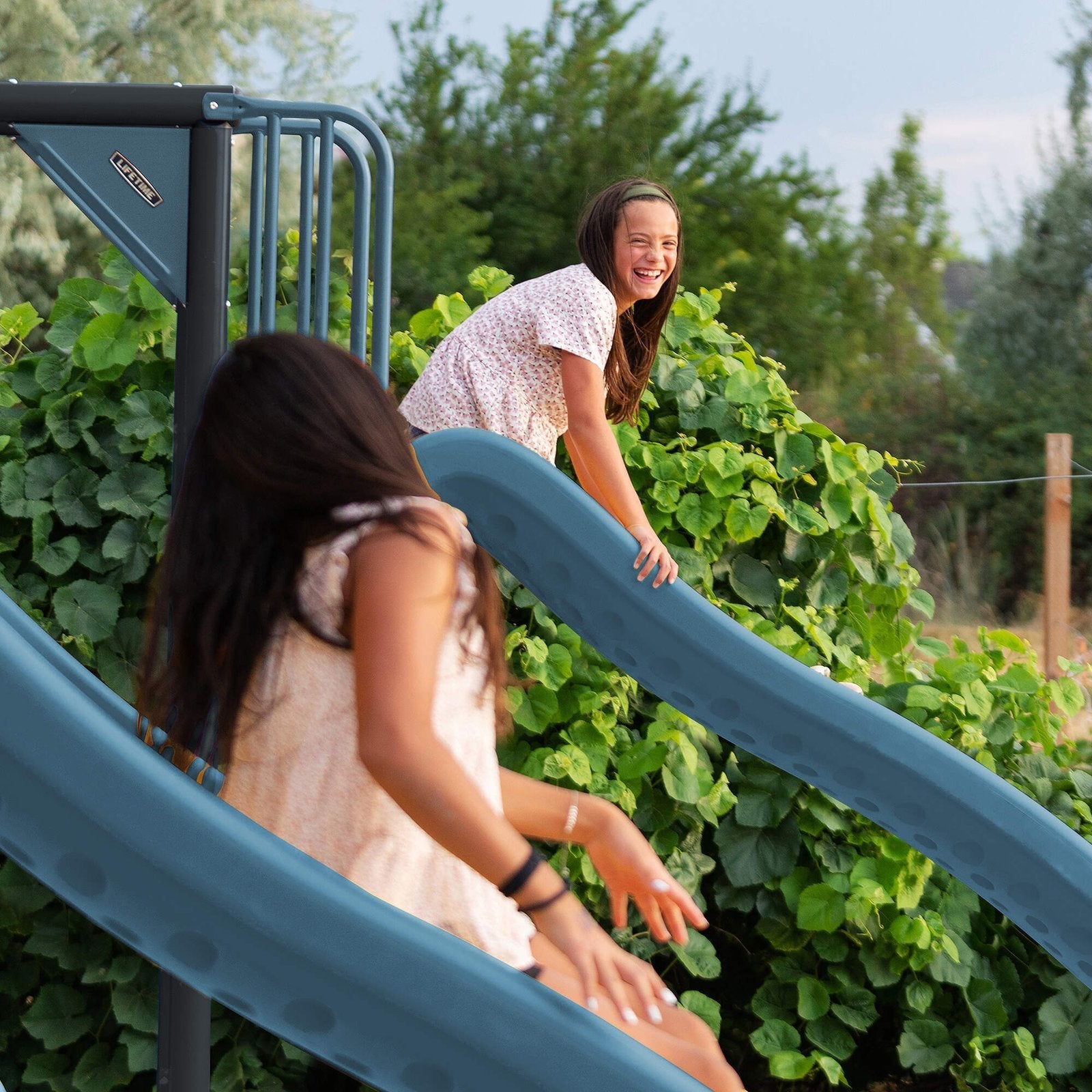 Playset Big Stuff Deluxe Swing Set Jay Blue