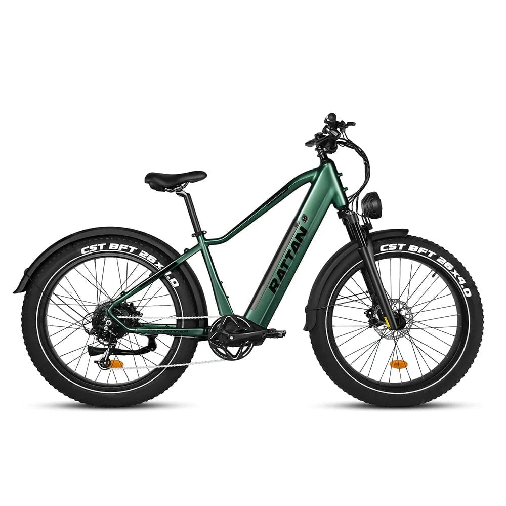 Rattan Pathfinder Fat Tire Electric Bike – 750W, 48V, 15Ah, Hub Motor