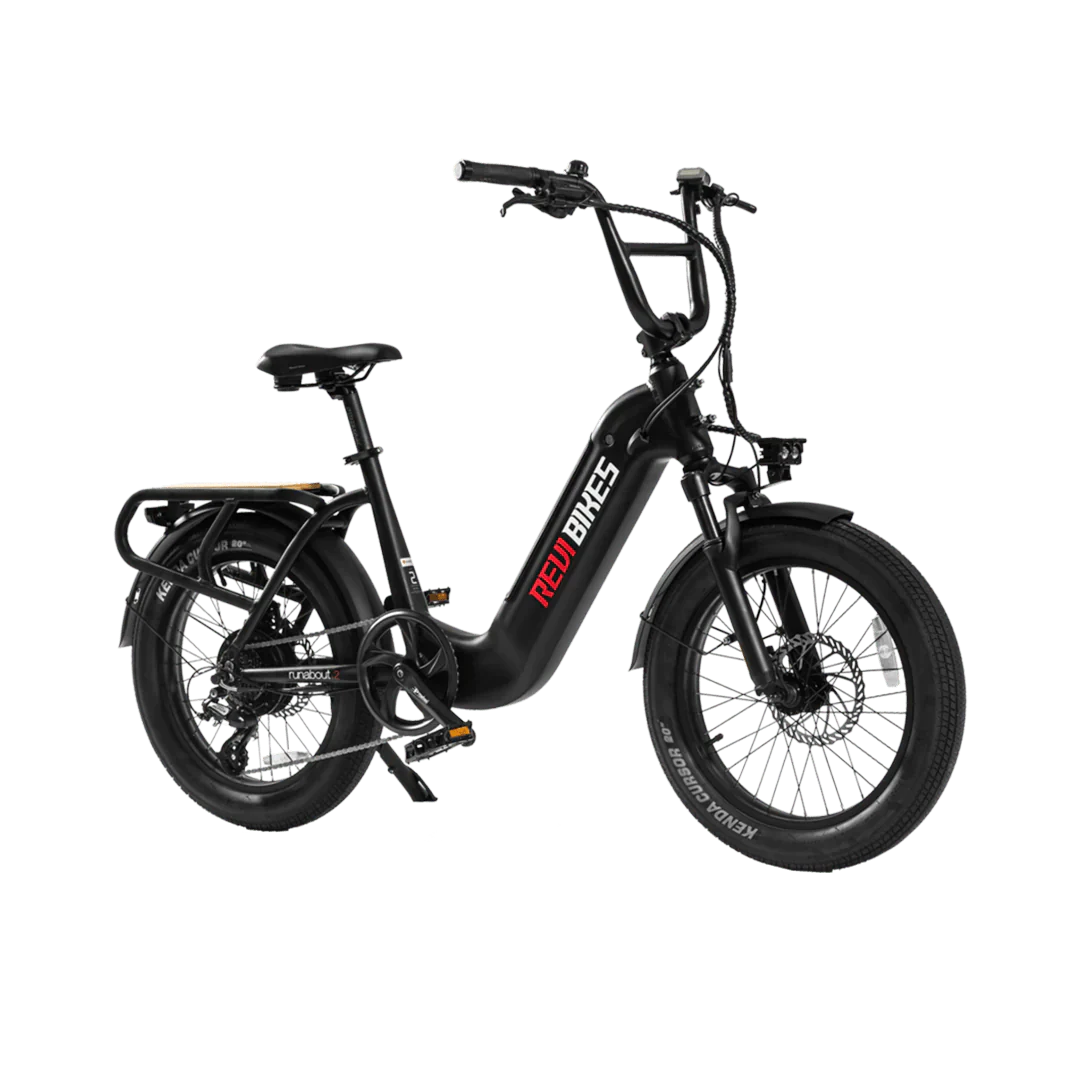 Revi Bikes Runabout.2 Step-Thru Electric Bike – 52V, 750W, 15Ah, rear rack – Financing Available!